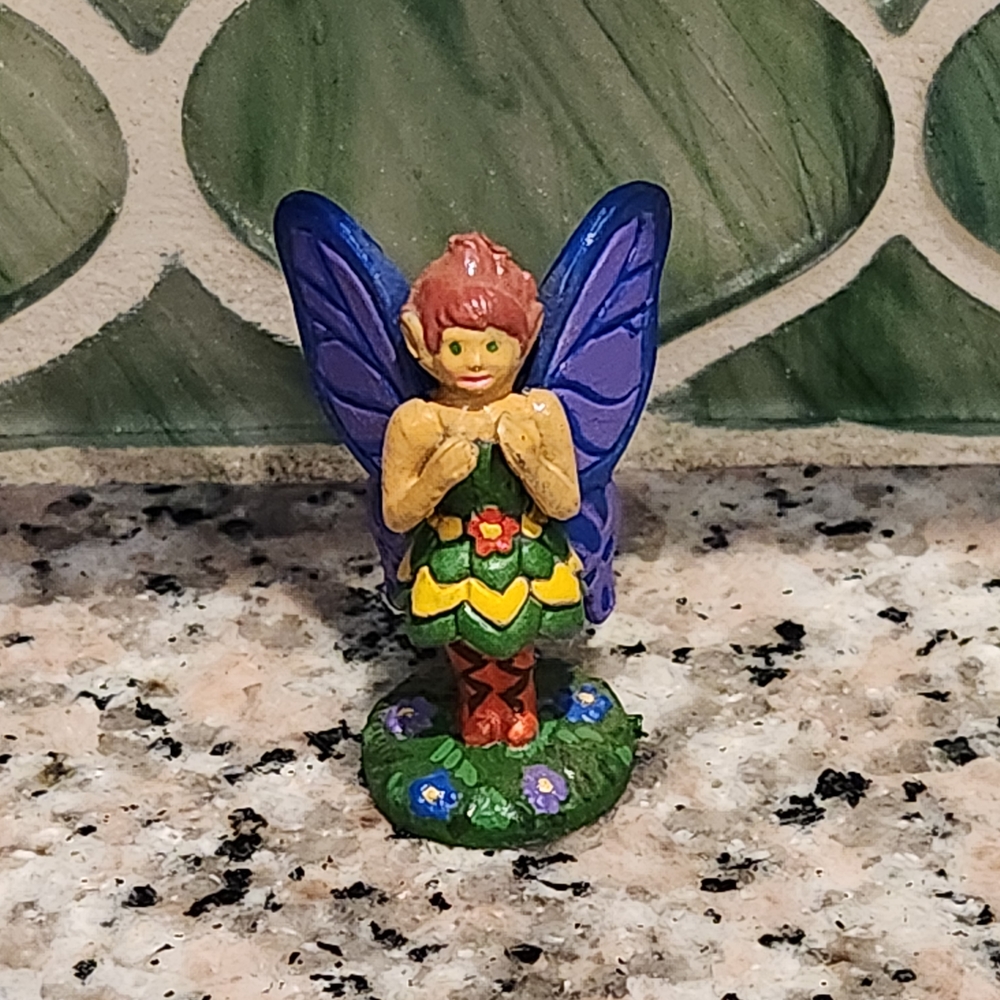 Hand Painted Fairy Miniature Figure  (Make an offer! :D)